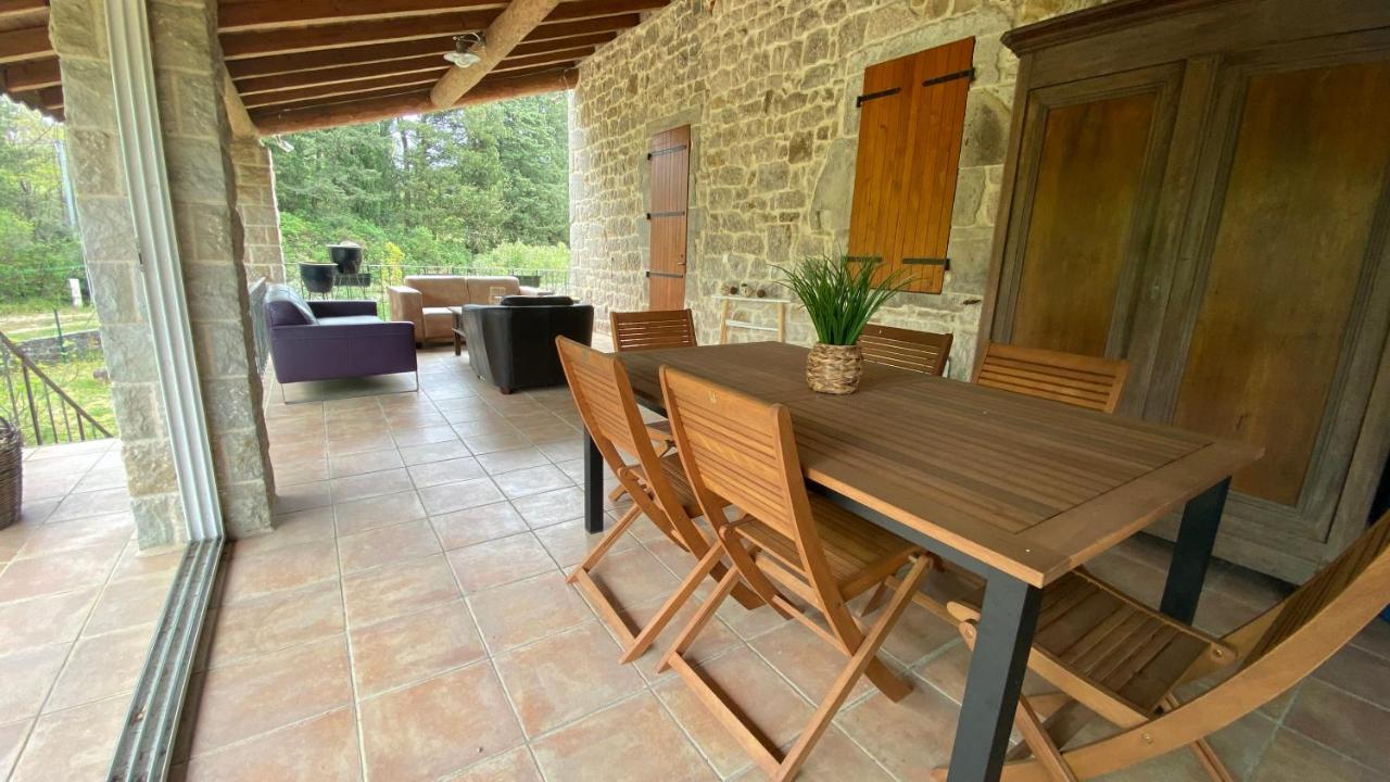 Apartamento Mas Le Corbery Largentière Exterior foto